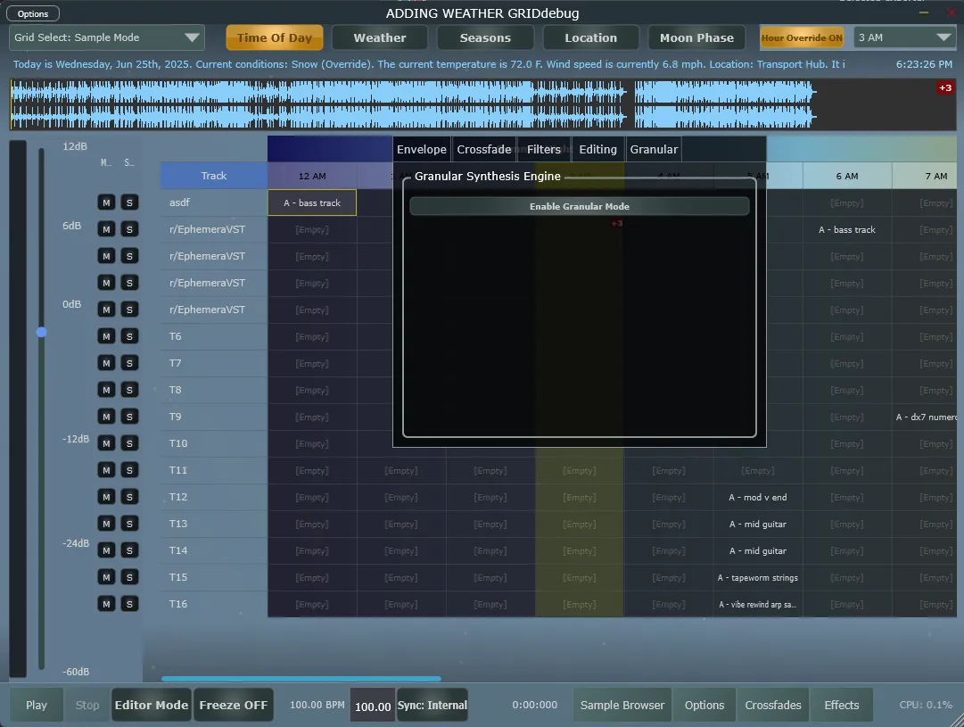 Progress on 2025-06-25