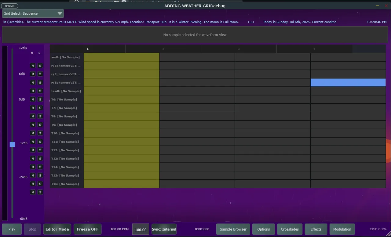 Progress on 2025-07-06