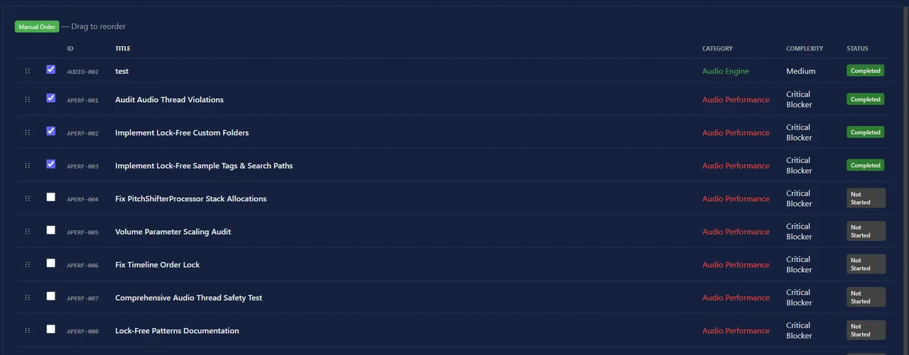 Progress on 2025-12-11